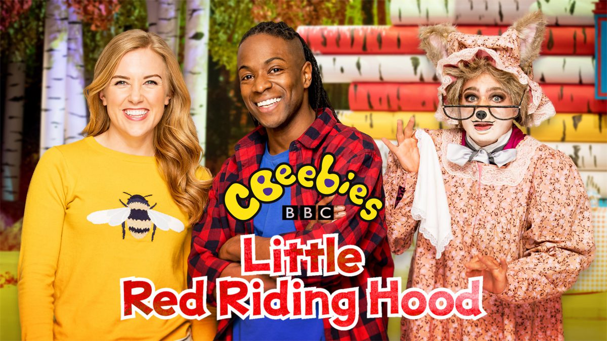 Nigel Clarke Blog - CBeebies Ballet - Little Red Riding Hood - Maddie Moate, Nigel Clarke, and The Wolf